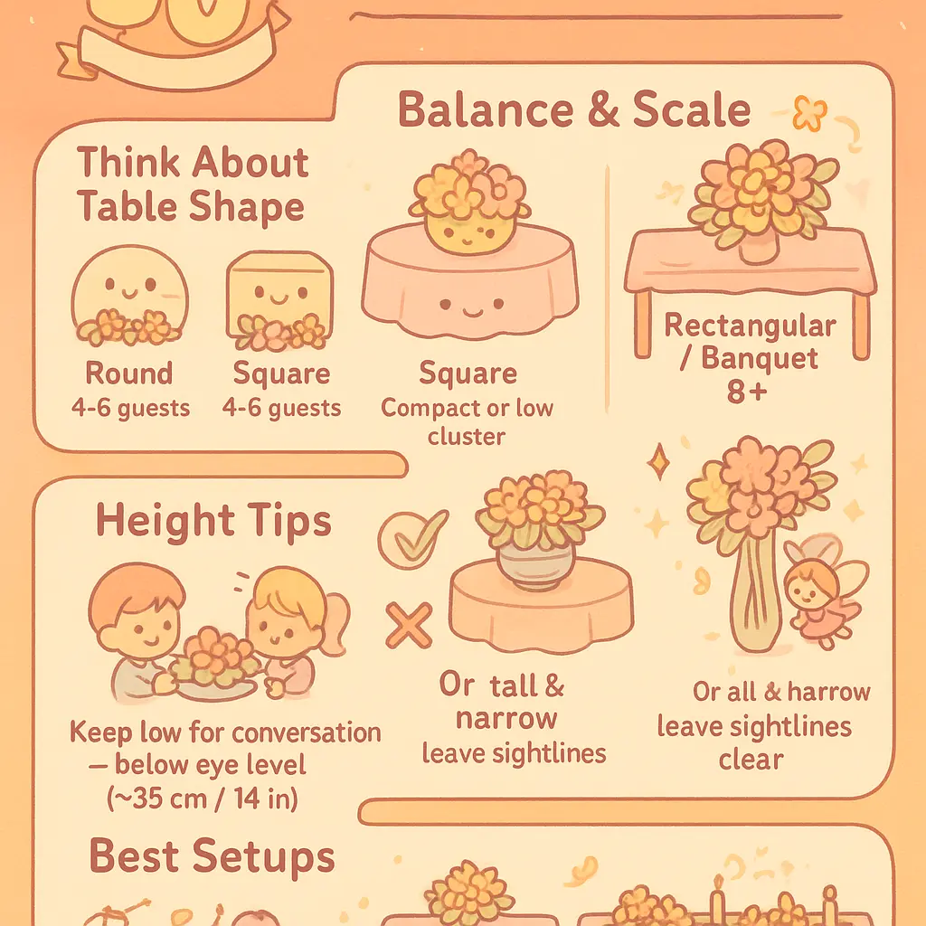 50th anniversary floral centerpieces - Arrangement