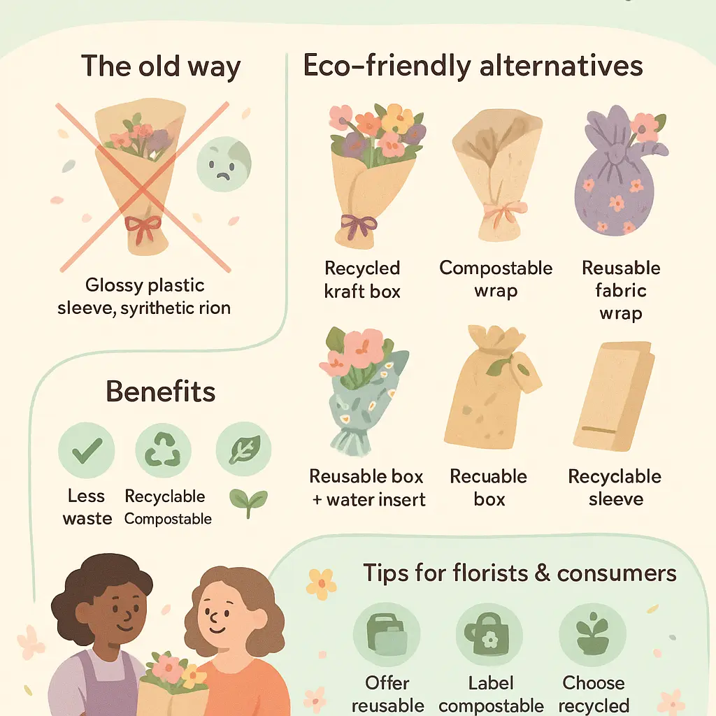 flower wrap - Flower