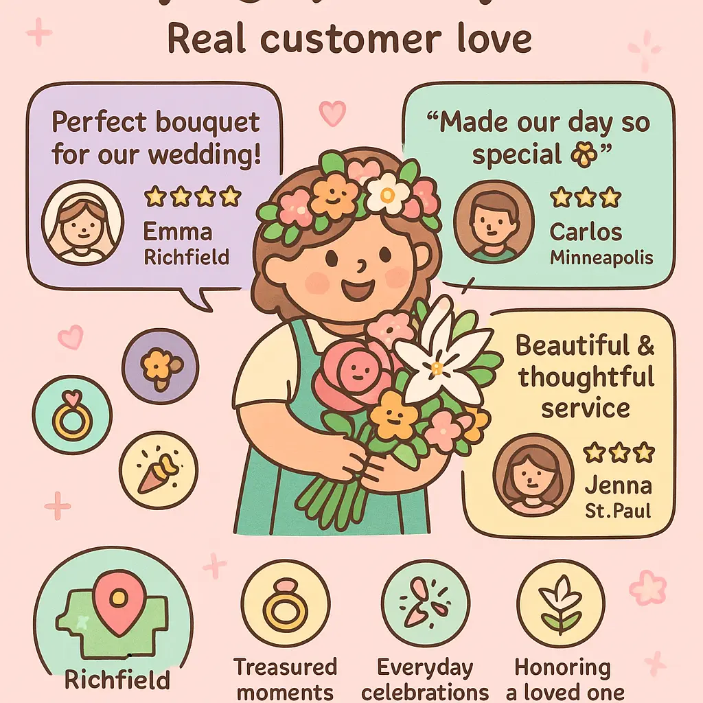 richfield floral and events - Bouquets