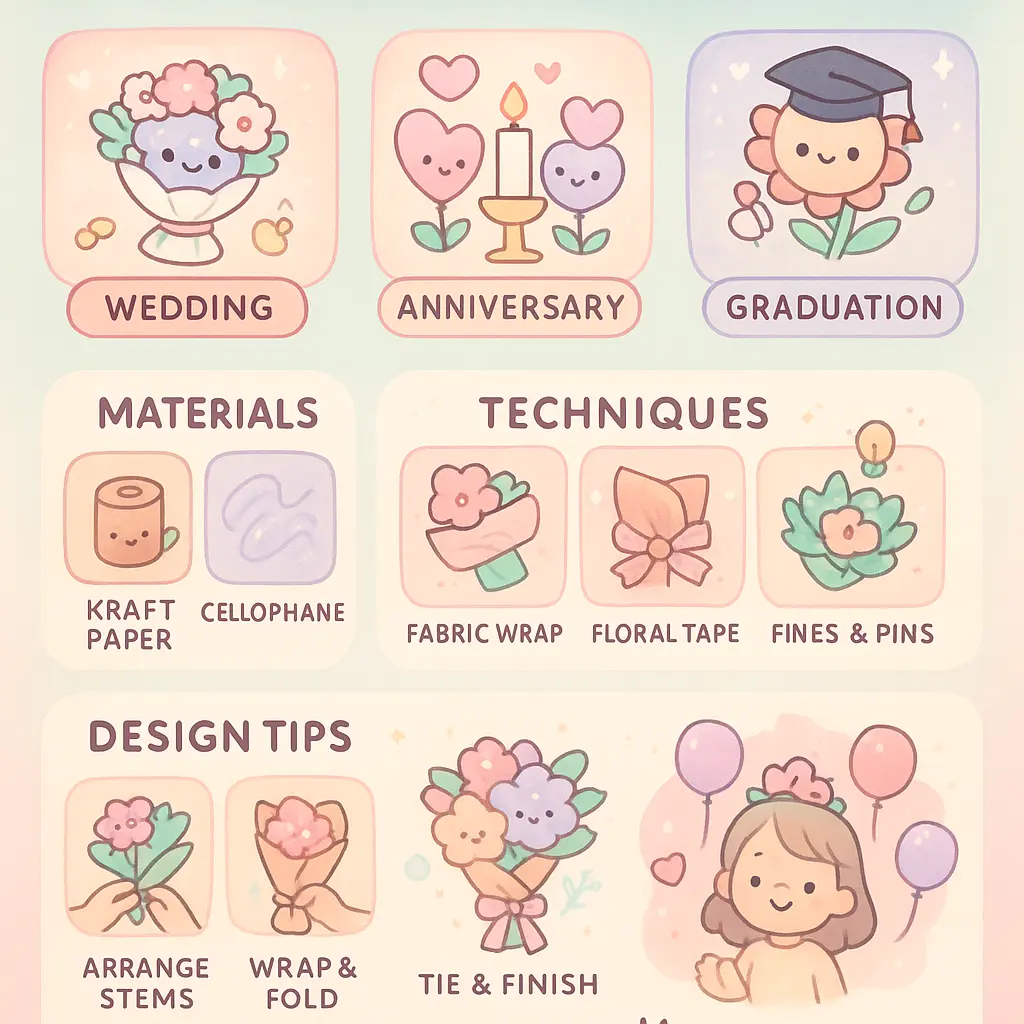 flower wrap - Flower