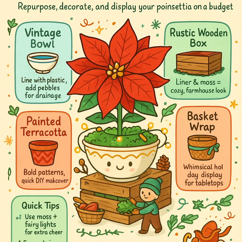 poinsetta pot - Indoor