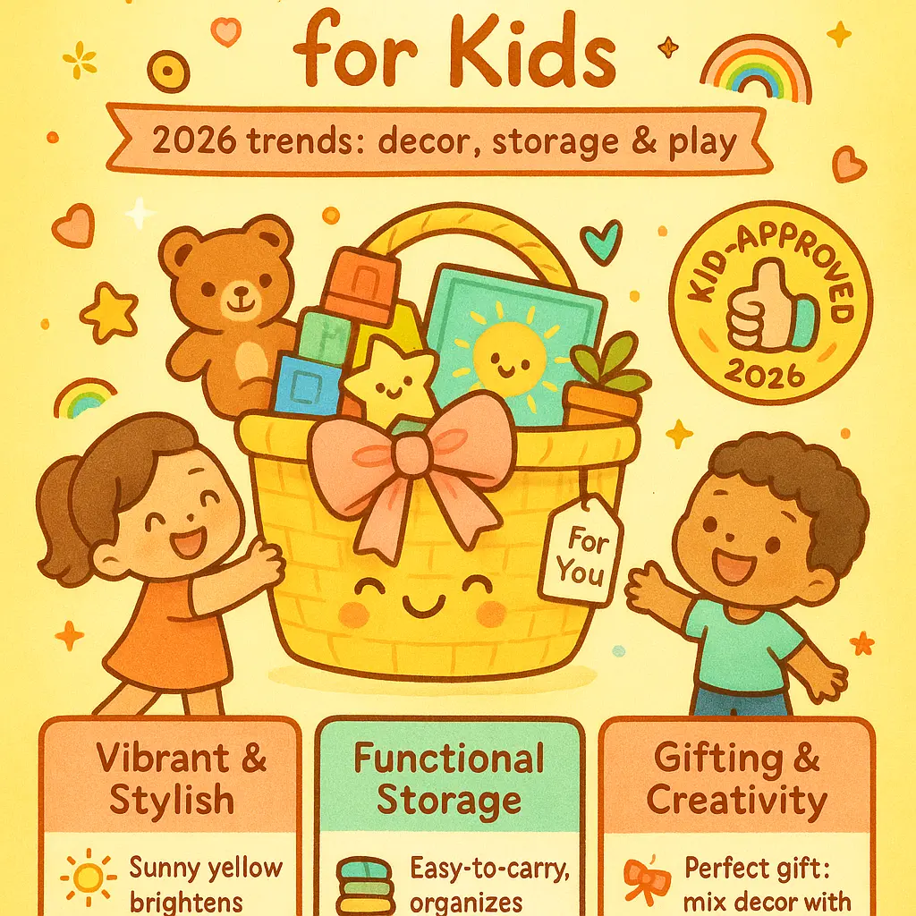 yellow basket gift - Laundry