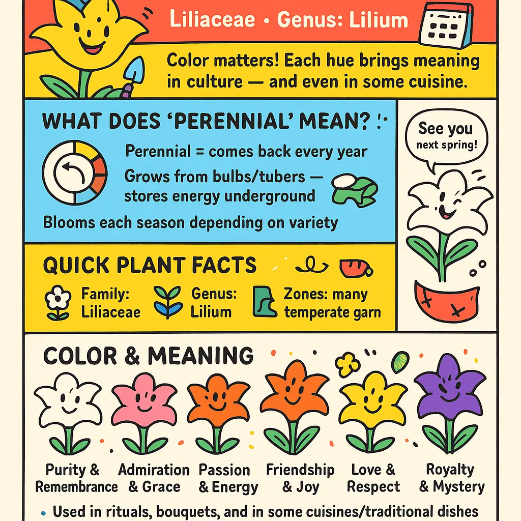 flores lilys - Perennial