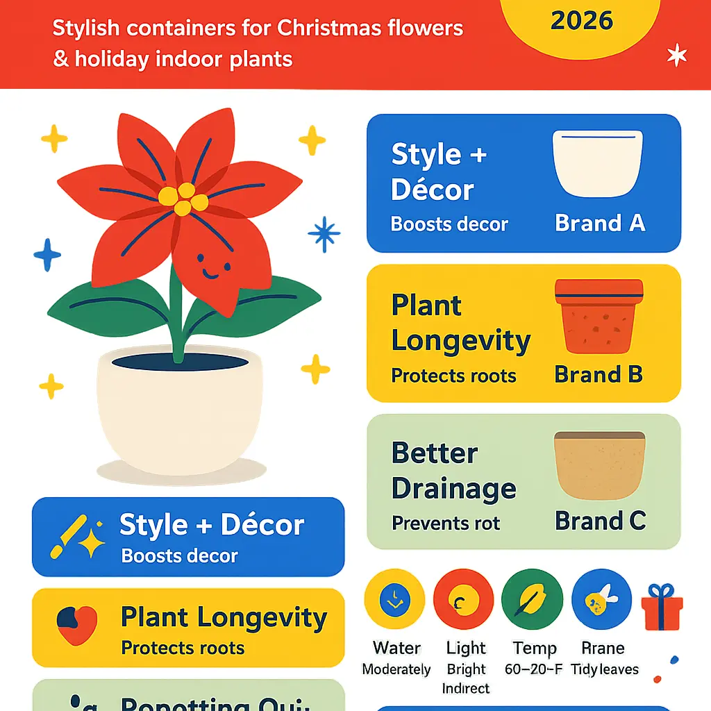 poinsetta pot - Plants