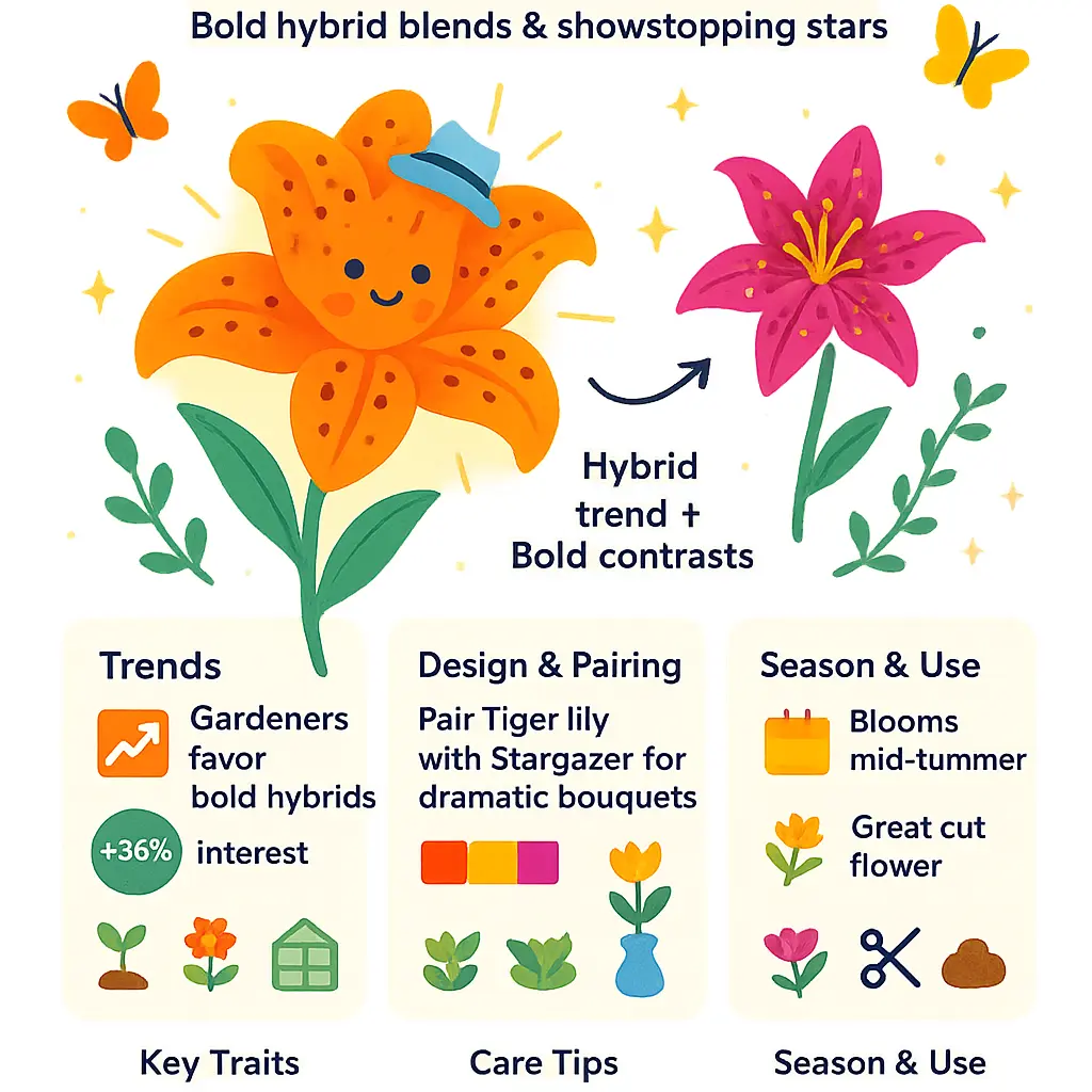 flores lilys - Tiger