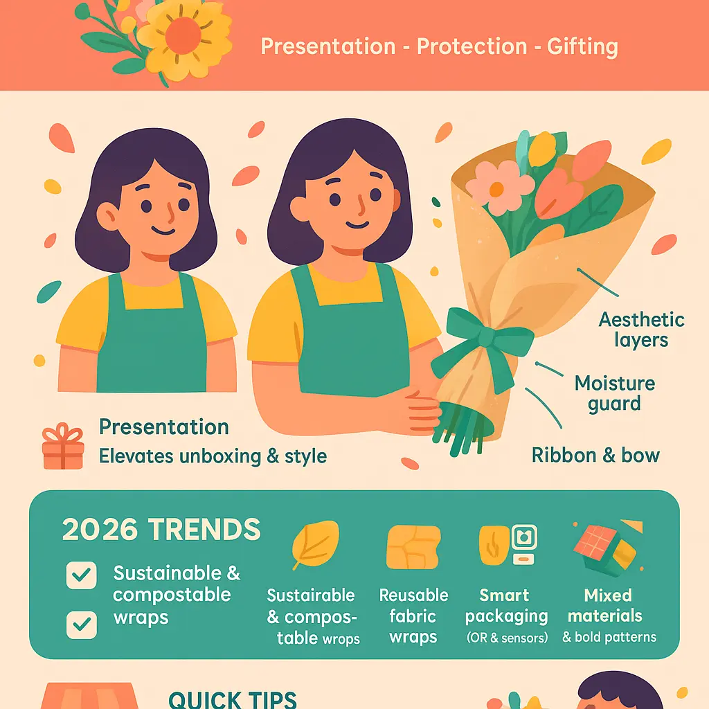 flower wrap - Flowers