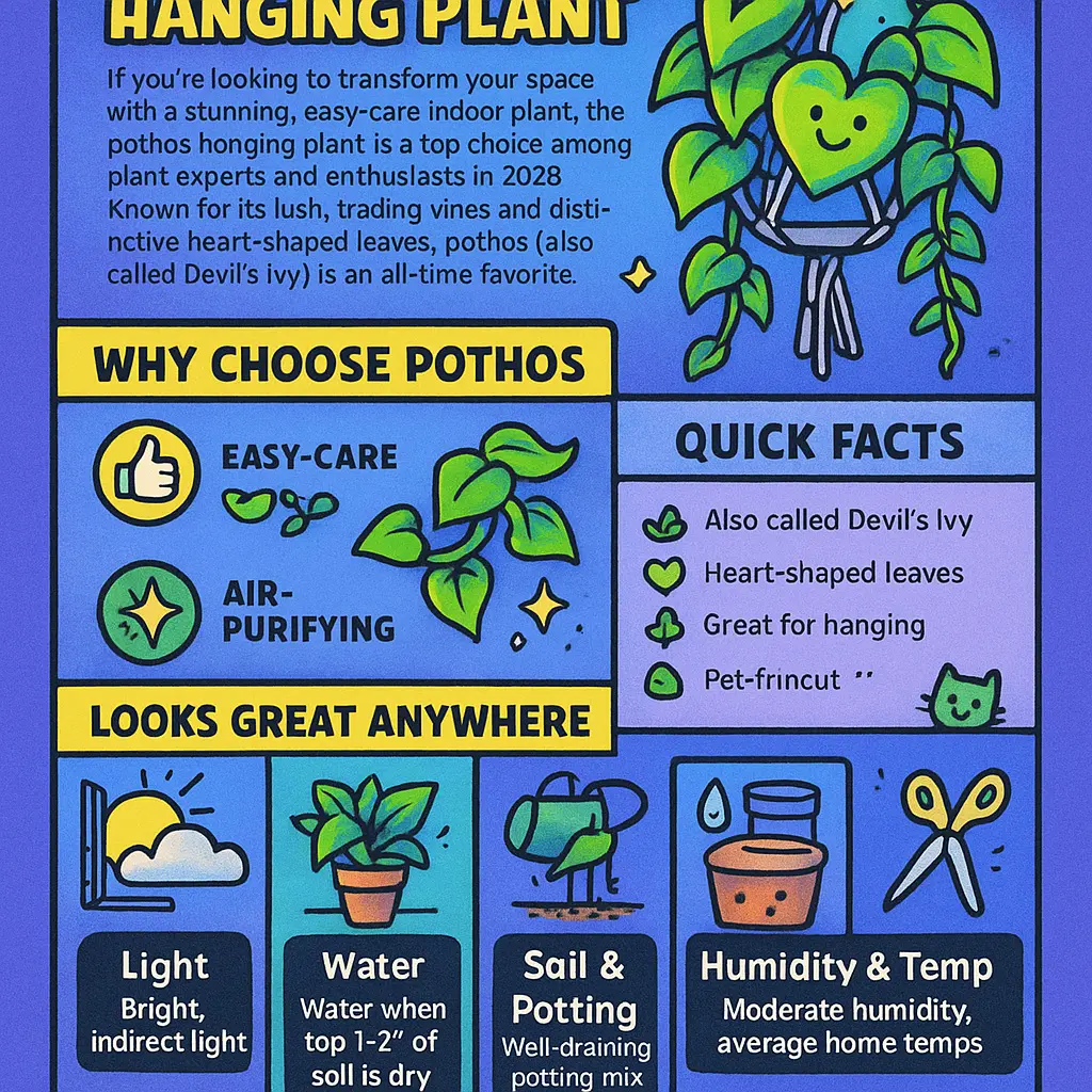 pothos hanging plant - Golden