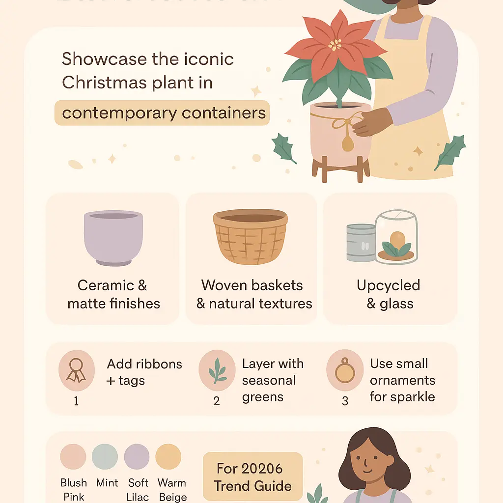 poinsetta pot - Flower