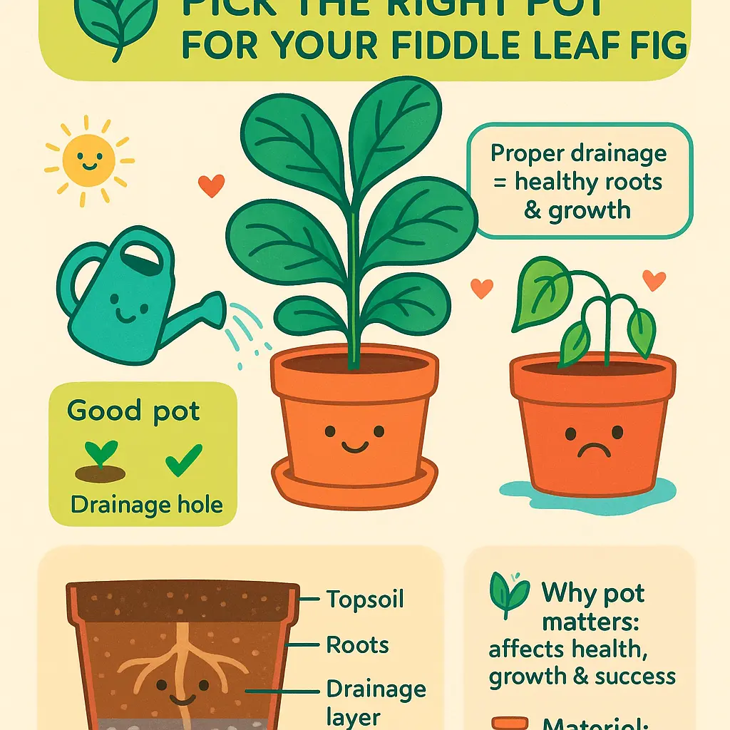 potted fiddle leaf fig tree - Houseplant