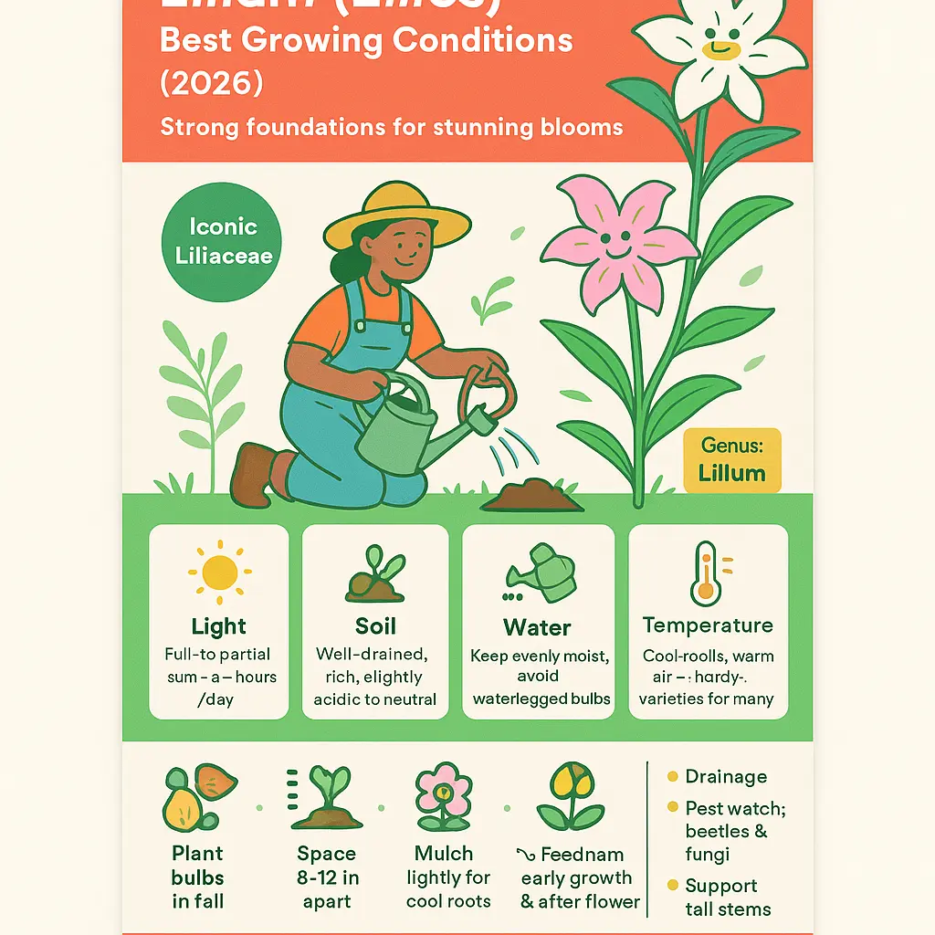 flores lilys - Lilium