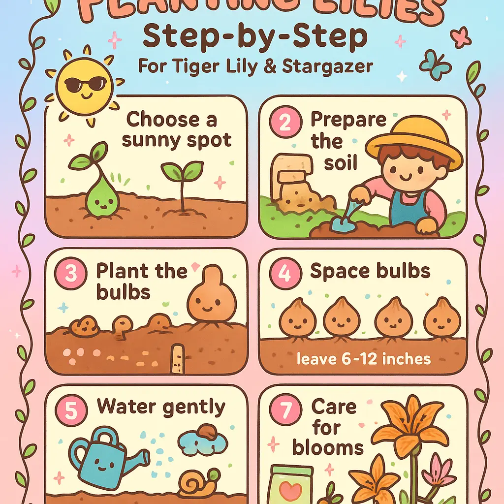 flores lilys - Liliaceae