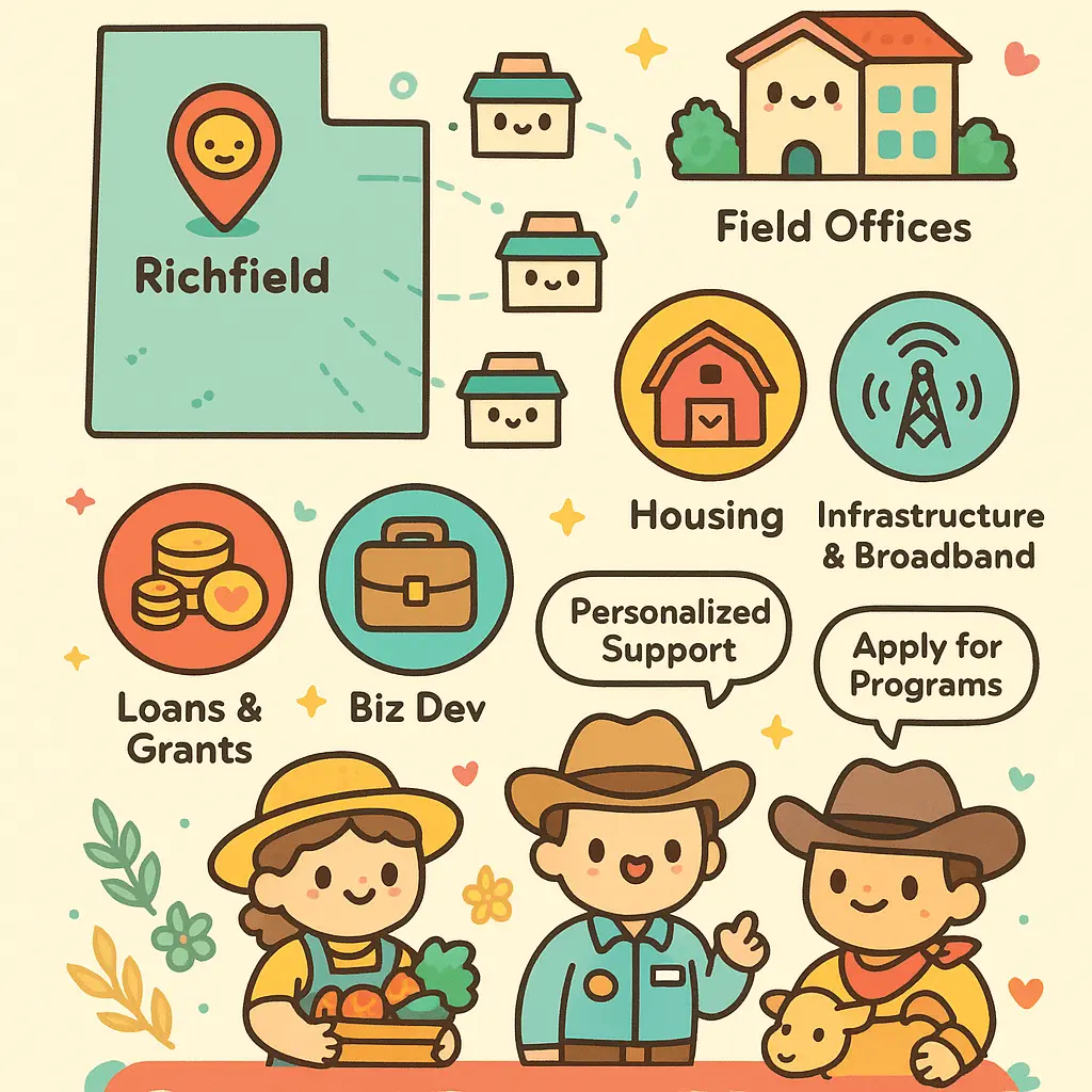 usda richfield utah - Office