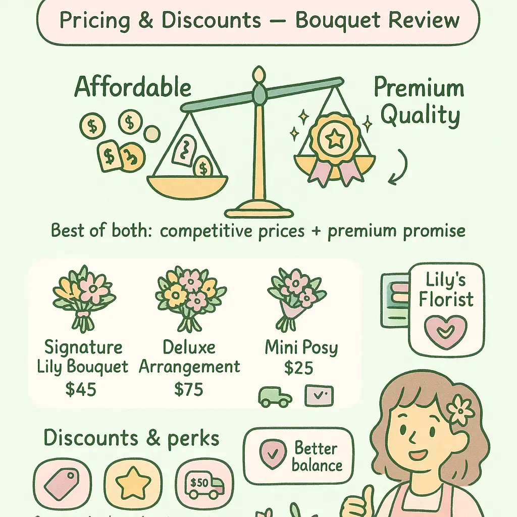 lily's florist review - Bouquet