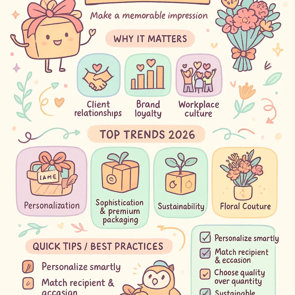 gift basket and floral - Corporate