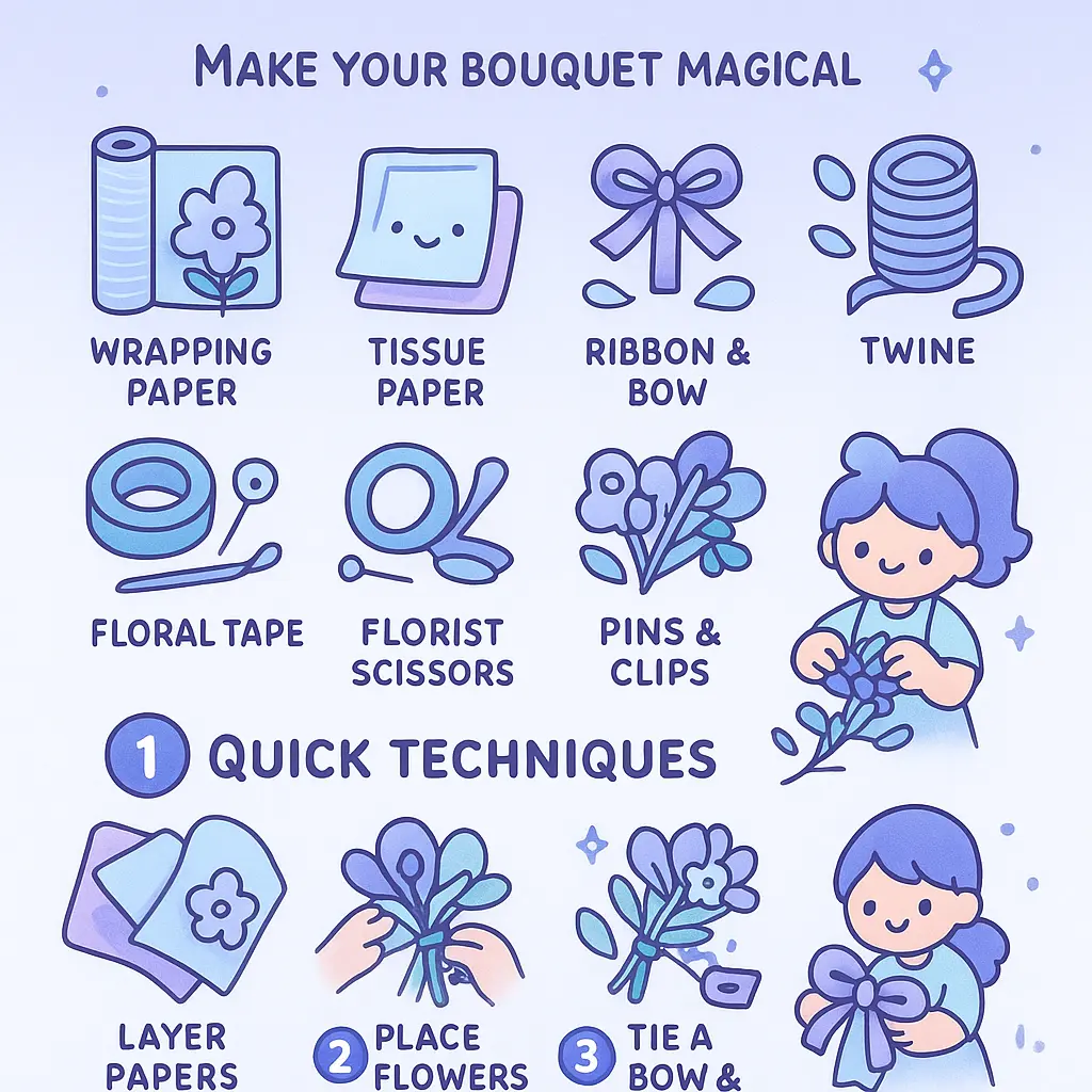 flower wrap - Accessories