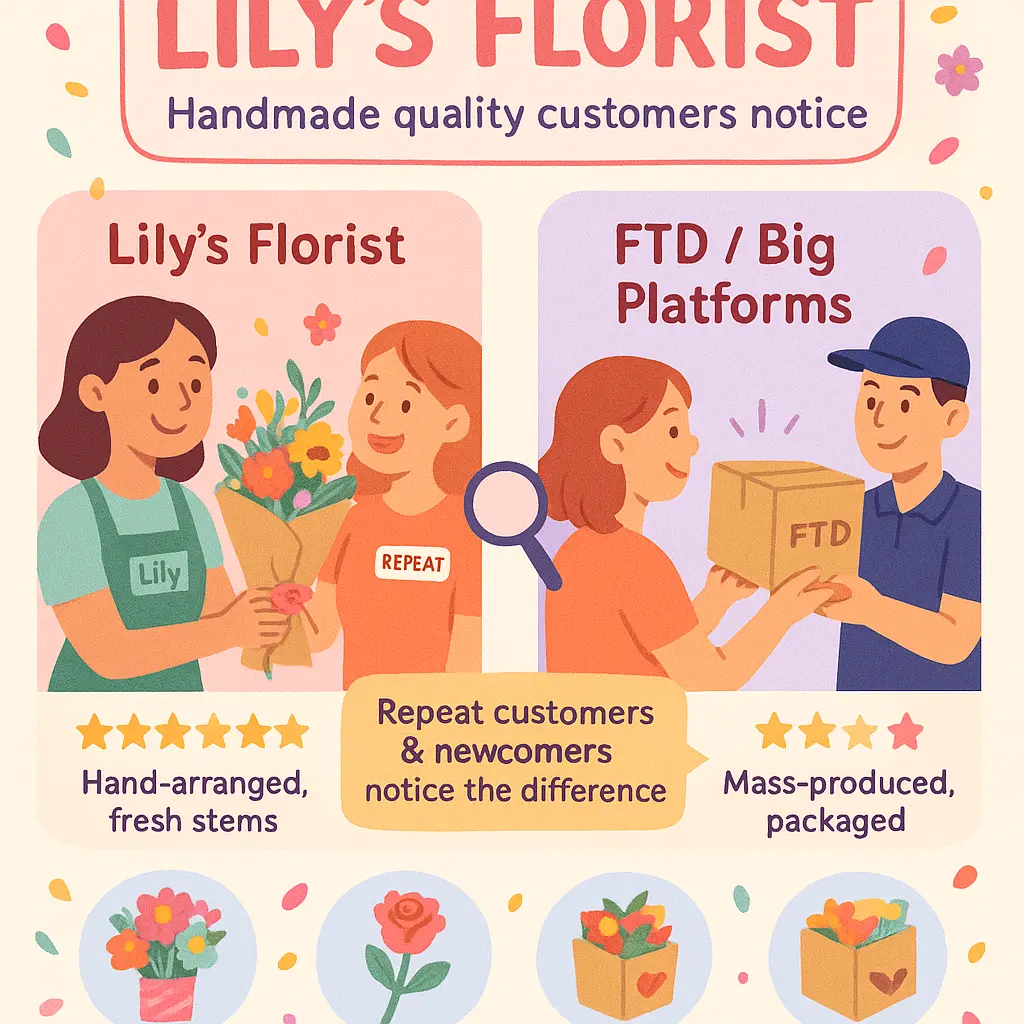 lily's florist review - FTD