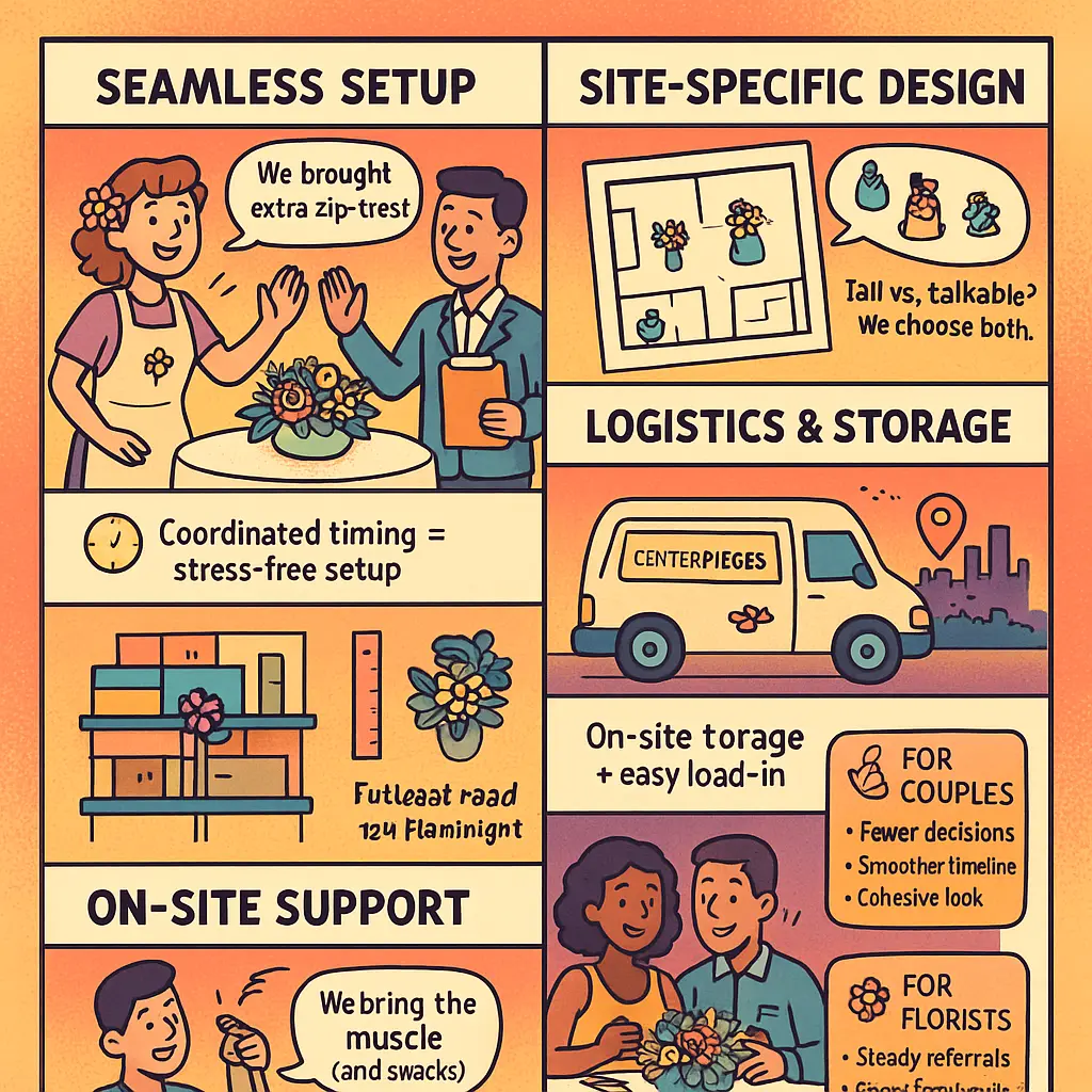 richfield floral and events - Centerpiece