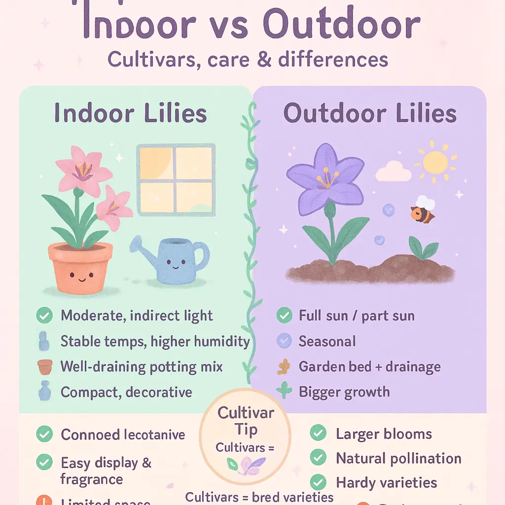 flores lilys - Cultivar